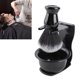 thumbnail image 5 of Herramienta de Afeitar de Barba de Pincel de Afeitar, Juego de Afeitar de Barba de Soporte, Regalo de Cumpeados Negros Duraderos para el Padre Barbero USA Hombres, 5 of 7