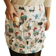 thumbnail image 1 of Cloth Egg-Gathering Apron with Multi-Layer Pockets, Adjustable Straps for Farm Work, 1 of 7