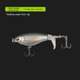 thumbnail image 4 of 6cm 6g Topwater Triple Hooks Señuelos Cebo de pesca artificial (Blanco negro) Likrtyny Para estrenar, 4 of 7