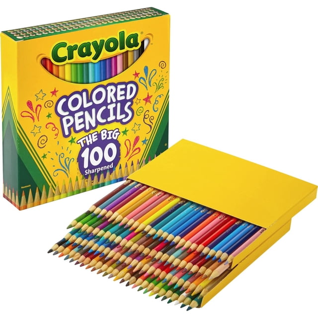 Lápices de colores Crayola, juego de 100