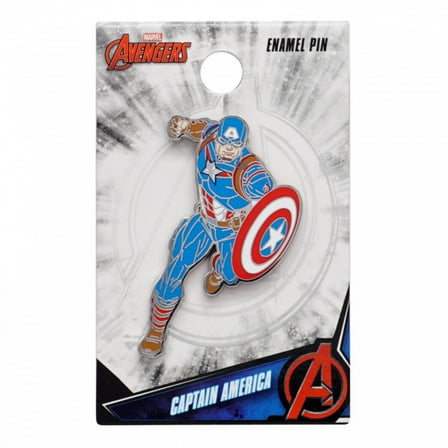 Captain America 894905 Dashing into Action Enamel Pin