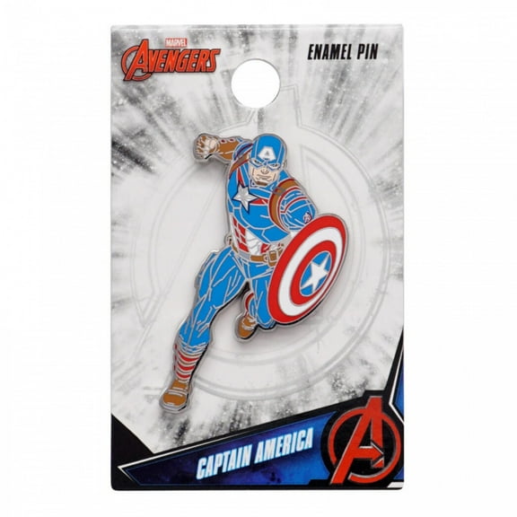 Captain America 894905 Dashing into Action Enamel Pin