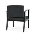 thumbnail image 2 of Pemberly Row Fauteuil Grand d'Invité pour Réception, Noir/noir Nocturne Adler, 2 of 3