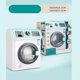 thumbnail image 4 of Kids Pretended Realistic Giant Washing Machine Simulation With Light & Sound, Household Appliance, Educational Fun Learning Toy, Lightweight, Boys Gir, 4 of 5