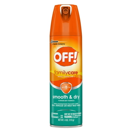 OFF! FamilyCare Insect Repellent I, Smooth & Dry, 4 oz, 1
