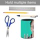 thumbnail image 5 of Lil Pump-theme Cylinder Pen Holder Pencil Organizer with Flannel Lining PVC Leather Material Cardboard Base for study work 10*8CM, 5 of 6