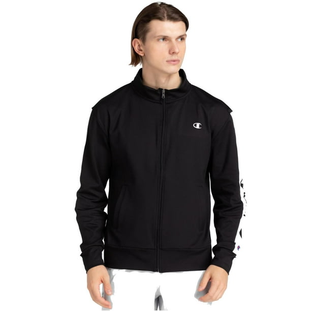 Chamarra Champion Bonber FZ para Hombre. EPSS24B13M1 negro M Bodega Aurrera en linea