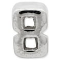 thumbnail image 3 of Numeral 8 Charm .925 Sterling Silver Reflection Beads, 3 of 5