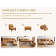 thumbnail image 6 of Faux Leather Modular Sofa, Module C, 6 of 6