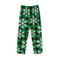 thumbnail image 4 of Haiem Christmas Pattern At Buffalo Plaid Men's Pajama Pants Ultra Lightweight Pjs Bottoms Sleepwear Bottom Pants with Pocket Drawstring-X-Large, 4 of 9