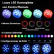 thumbnail image 5 of LED Para Piscina-Luz LED Sumergible Luces Subacuáticas a Batería IP68 Luces de Piscina Con Mando a Distancia,para Acuarios,Fuentes,Fiestas,Piscina,Luces Decorativas de Navidad (4 pieza), 5 of 7
