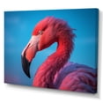 thumbnail image 2 of Designart "Enigmatic Pink Flamingo II" Animals Flamingo Wall Art Prints, 2 of 7