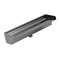 thumbnail image 1 of Waterfall Spillway, Black Stainless Steel Outdoor Fountains, Waterfalls Kit with Pipe Connector, Rectangular Water Feature Spillway for Swimming Pool, Garden Outdoor Pond, 1 of 7