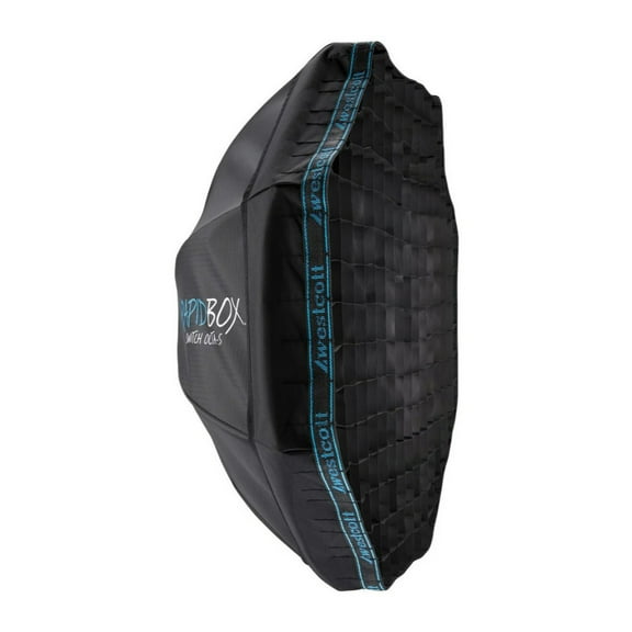 Westcott 40-Degree Egg Crate Grid for Photographers and Filmmakers with Lens Flare Elimination, Touch Fastener, and Beam Angle Narrowing (Black)