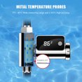 thumbnail image 4 of Probador de temperatura de ducha LED Digital 5-85 ℃ Rotación de 360 ​​​​° para baño Cocina Hugtrwg Para estrenar, 4 of 9