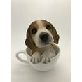 thumbnail image 2 of Adorable Teacup Pet Pals Puppy Collectible Figurine 5.75 Inches (Beagle), 2 of 4