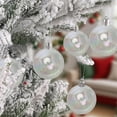 thumbnail image 3 of Iridescent Ornament Balls,Tutuviw 32 Pcs 4 Sizes Multisize Clear Ornament Balls Clear Bubble Xmas Tree Hanging Balls Fillable Iridescent Christmas Balls Baubles DIY Craft for Christmas Tree, 3 of 7