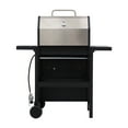 thumbnail image 7 of YIORTWO 4-Burner Propane Gas Grill with Side Tables & Grill Cover, 36,000BTUs, Stainless Steel Lid, BBQ Grill for Outdoor Cooking, Patios, Parties, Black, 7 of 7
