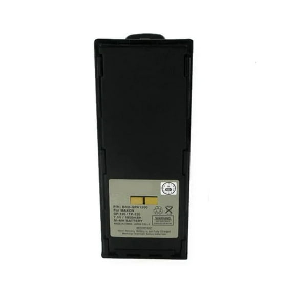 Batteries N Accessories BNA-WB-BNH-QPA1200 2-Way Radio Battery - Ni-MH, 7.5V, 1800 mAh, Ultra High Capacity Battery - Replacement for Maxon QPA1200 Battery