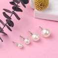 thumbnail image 3 of Minnieouse 12 pares de pendientes redondos de perlas simuladas para mujer Ropa, zapatos y accesorios Miscelánea Minnieouse AP0360-00, 3 of 6