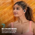 thumbnail image 3 of JLab Go Air Pop True Wireless Bluetooth Earbuds & Charging Case - Teal, Dual Connect, IPX4 Sweat Resistance, Bluetooth 5 Connection, 3 EQ Sound Settings Signature, Balanced, Bass Boost, 3 of 5