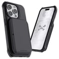 thumbnail image 1 of Funda GHOSTEK Exec para iPhone 15 PRO Negra con Porta tarjetas, 1 of 8