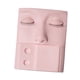 thumbnail image 2 of Cabeza de maniquí de pestañas Baoblaze Cabeza de práctica de extensión de pestañas rosado, 2 of 8