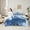 Blue 03, variant on Homewish 3D Antarctic Penguin Bedding Comforter Set, Kawaii Wildlife Animal King Bedding Sets, Teens Kids Boys Girls Reversible Bed Sheets, Super Cozy Room Decor