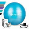 Exercise Stability Ball Chair W/Hand Pump Use For Fitness Cross fit Yoga Balance 45CM