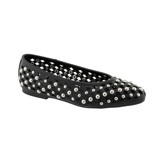 RM Rebecca Minkoff Delta Flat, 7, Black