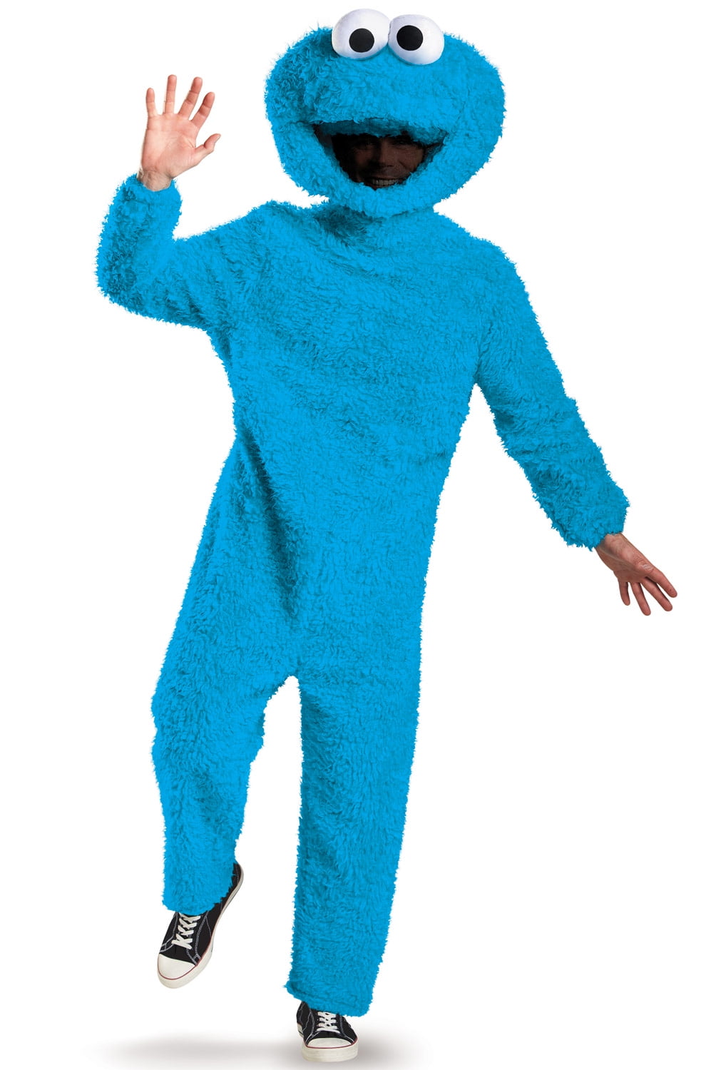 Oscar the Grouch Costume Adult Sesame Street Halloween Fancy Dress