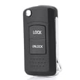 thumbnail image 3 of BFY for Mitsubishi Lancer Outlander 2 Button Folding Flip Remote Key Fob Shell Cover, 3 of 8