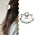 thumbnail image 3 of Cute Halloween Hair Clips - Small Acrylic French Jaw Clips for Women and Girls - Strong Hold Barrettes for Everyday Use and, 3 of 3