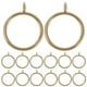 thumbnail image 1 of 20 anillos decorativos para cortinas y sujetadores metálicos para barras de cortinas, anillos de hierro para cortinas, ganchos para paneles., 1 of 8