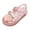 Pink, variant on Jelly Sandals for Girls Closed Toe Princess Summer Dress Shoes Fisherman Water Shoes Flats