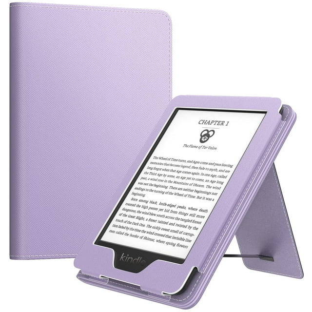 Funda de poliuretano ultraligera MoKo para Kindle 6 2024