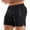 Black, variant on Mens Athletic Shorts 3 Inch Inseam Loose Fit Running Gym Workout Shorts Breathable Lightweight Summer Outdoor Clothes Black, Size XXL
