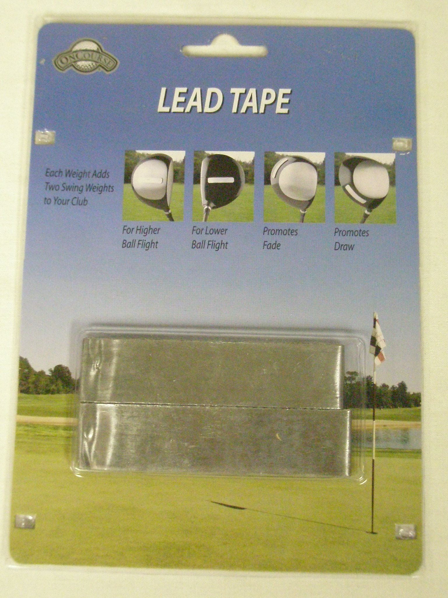 On Course Lead Tape Swing Weight Alteration 48" (Golf Club Adjustment