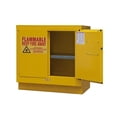 thumbnail image 4 of Durham Manufacturing 1022UCM-50 22 gal FM Approved Flammable Safety Manual Close Storage Cabinet, Safety Yellow, 4 of 5