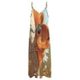 thumbnail image 4 of Funny Squirrel Design Sleeveless Dress Woman Fashion Long Dresses Women's Summer Suit Dress 2025, 4 of 7
