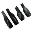 thumbnail image 3 of Black Roof Rack Cover Rail End Shell Replacement for Toyota for RAV4 XA20 01- 05, 3 of 8
