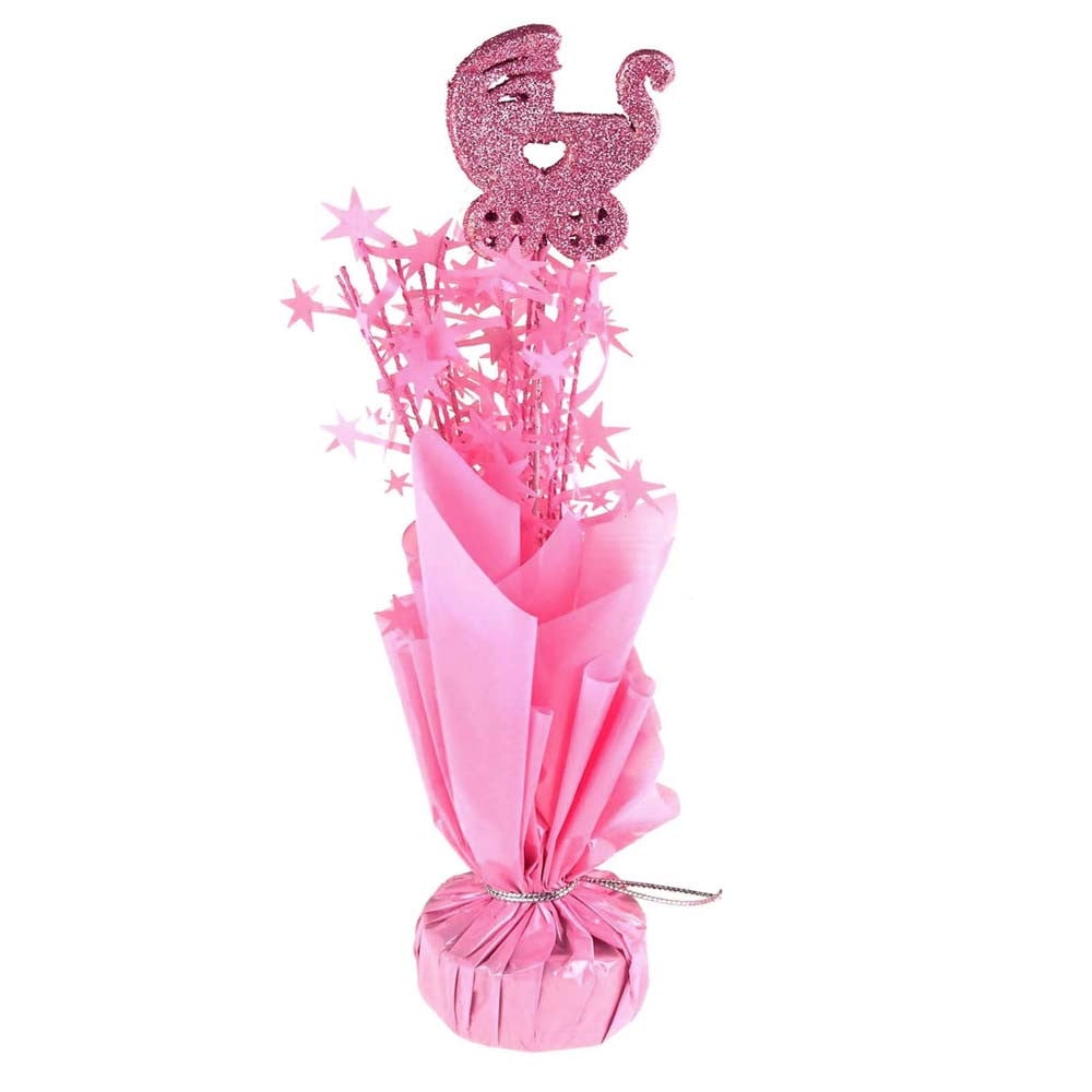Balloon Weight Baby Shower Centerpiece 11 1 2 Inch Baby Stroller Pink Walmart Com Balloon Weight Baby Shower Centerpiece 11 1 2 Inch Baby Stroller Pink Walmart Com