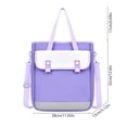 thumbnail image 3 of Student Handheld Tutorial Bag Large Capacity Makeup Bag Children Crossbody Book Bag Art Homework Storage Bag, 3 of 6