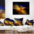 thumbnail image 4 of Designart Explosion of Light in Black - Abstract Throw Pillow - 12x20, 4 of 5
