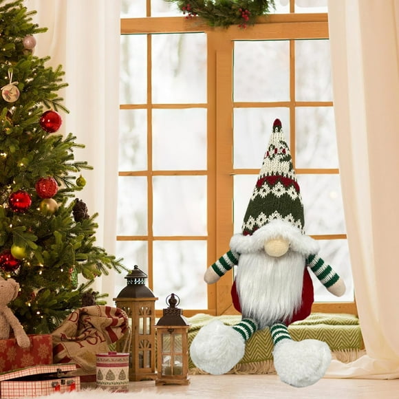 Sokhug Décorations en Peluche de Gnomes de Noël, Gnomes Elf de Noël Tomte Suédois en Peluche - Ornements de Fête à la Maison de Noël et de l'Action de Grâce pour Garçon Fille Déco