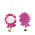 thumbnail image 4 of 2 Pieza Espejo de Pájaro Loros Juguete Accesorios de Animales Fácil de utilizar Elegante - 4, tal se describe 4, 4 of 9