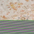 thumbnail image 4 of Avant Garde AVT-2311 6'7" Round Rug in Burnt Orange/Olive/Denim/Gray/Beige, 4 of 7