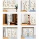thumbnail image 4 of Películas para ventanas pintadas, Película decorativa para ventanas de PVC, Etiqueta de vidrio esmerilado sin pegamento, Películas para ventanas con protección UV para decoración del hogar Peonía 45 * 100 cm JM, 4 of 5