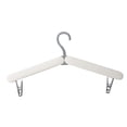 thumbnail image 4 of 3x Colgador de ropa plegable Macarena Antideslizante para colgar ropa Gris, 4 of 8