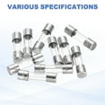 thumbnail image 7 of Uxcell Glass Tube Fuses, 5x20mm 5A 250V Slow Fast Blow Glass Cartridge Tube Fuse with 20pcs Safety Clip for Replacing or Repairing Many Home Electronics(Pack of 10), 7 of 7